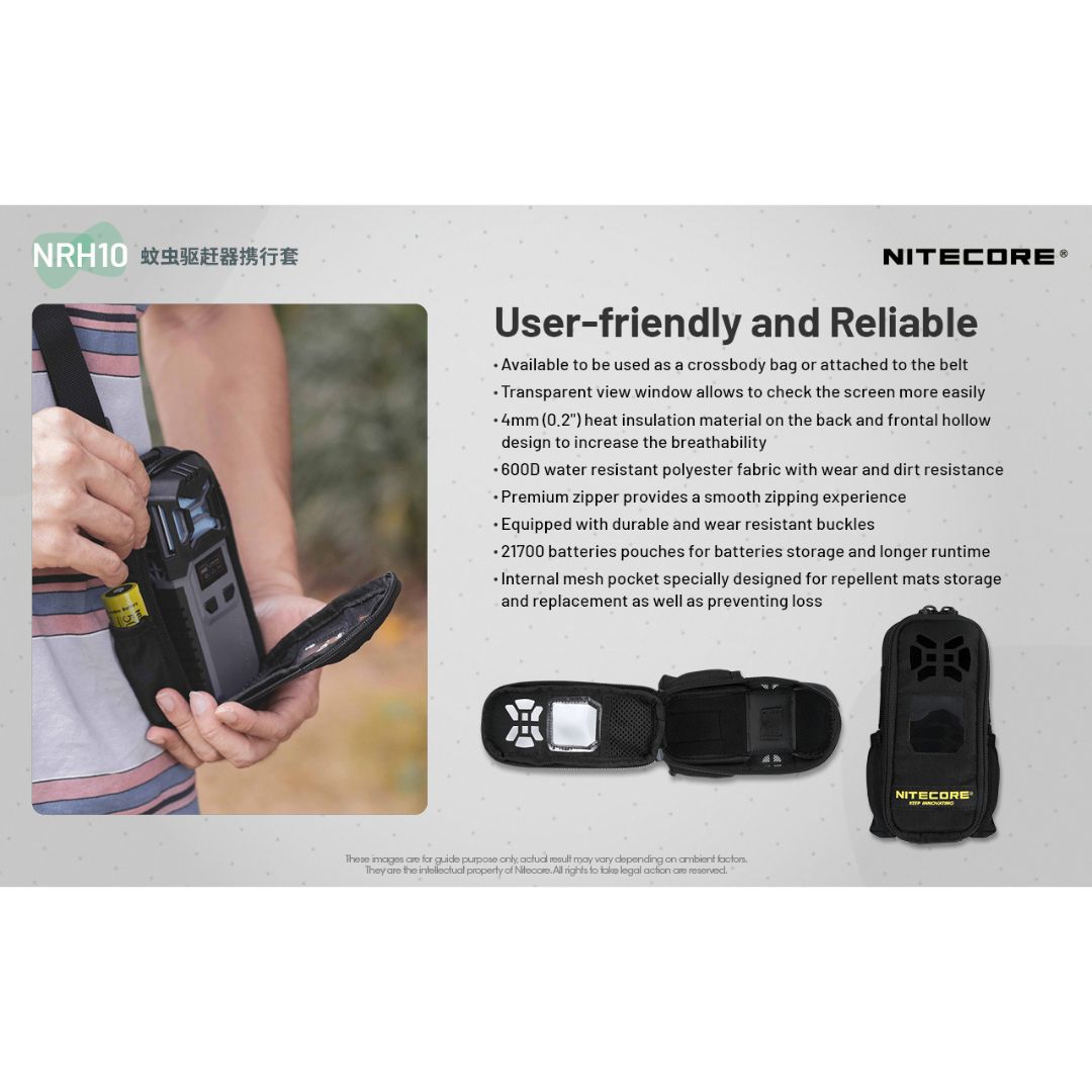 Nitecore NRH10 Repeller Holster for Nitecore EMR10