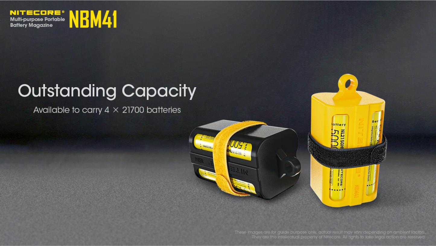 Nitecore NBM41 Multi-Purpose Portable Battery Storage Case