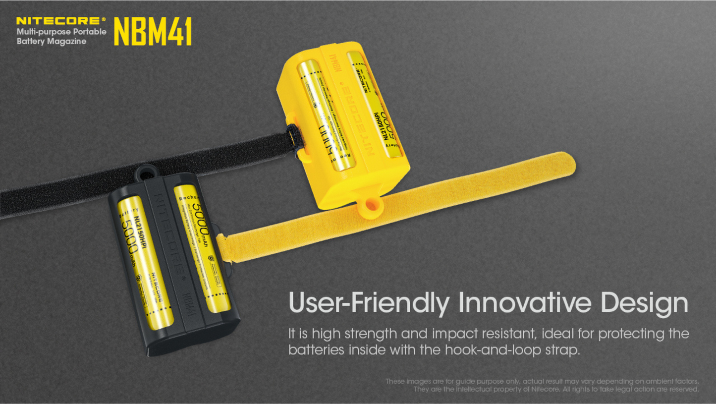 Nitecore NBM41 Multi-Purpose Portable Battery Storage Case