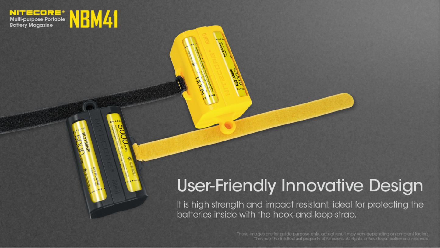Nitecore NBM41 Multi-Purpose Portable Battery Storage Case