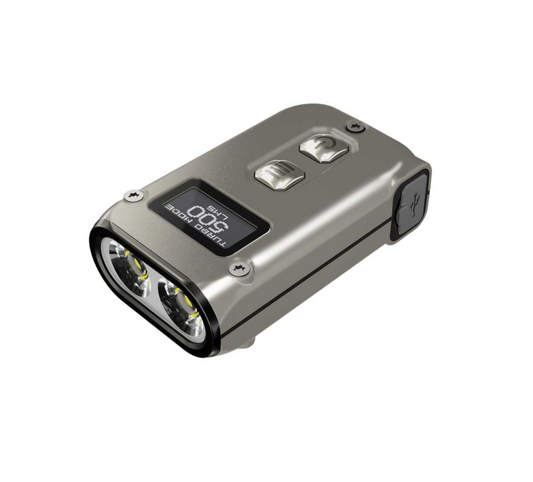 Nitecore TINI 2 TI Titanium 500 Lumens Rechargeable Keychain Flashlight
