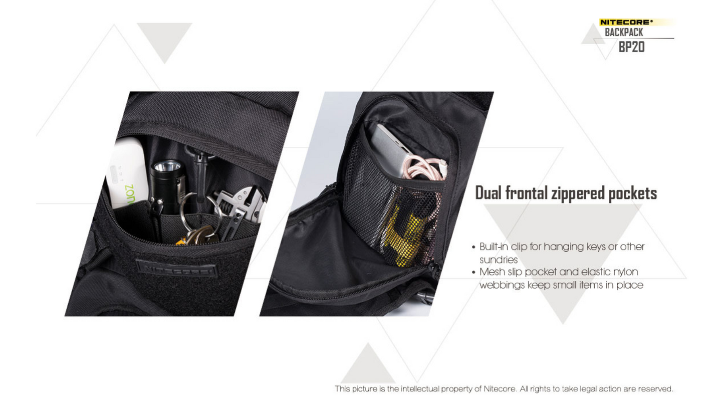 Nitecore BP20 Tactical Multi-Purpose Backpack