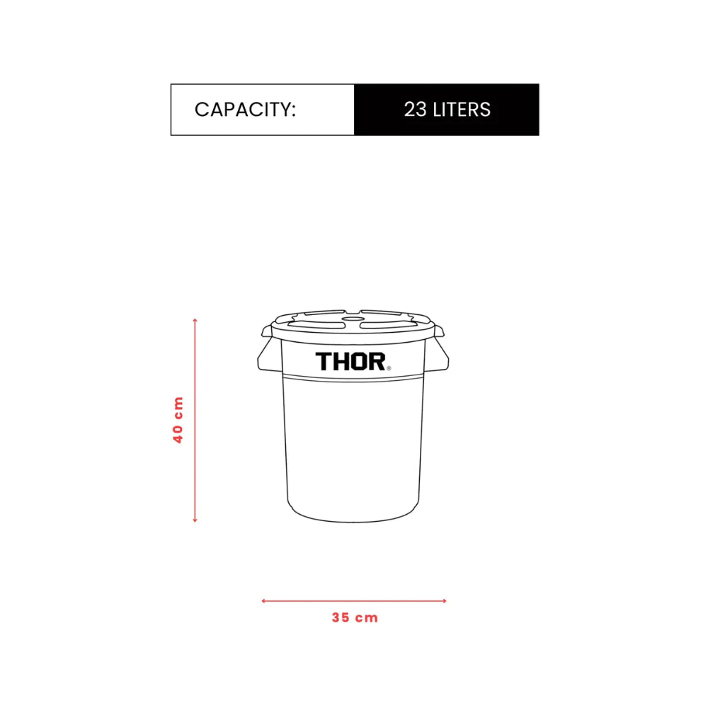 Thor Round Container 23L