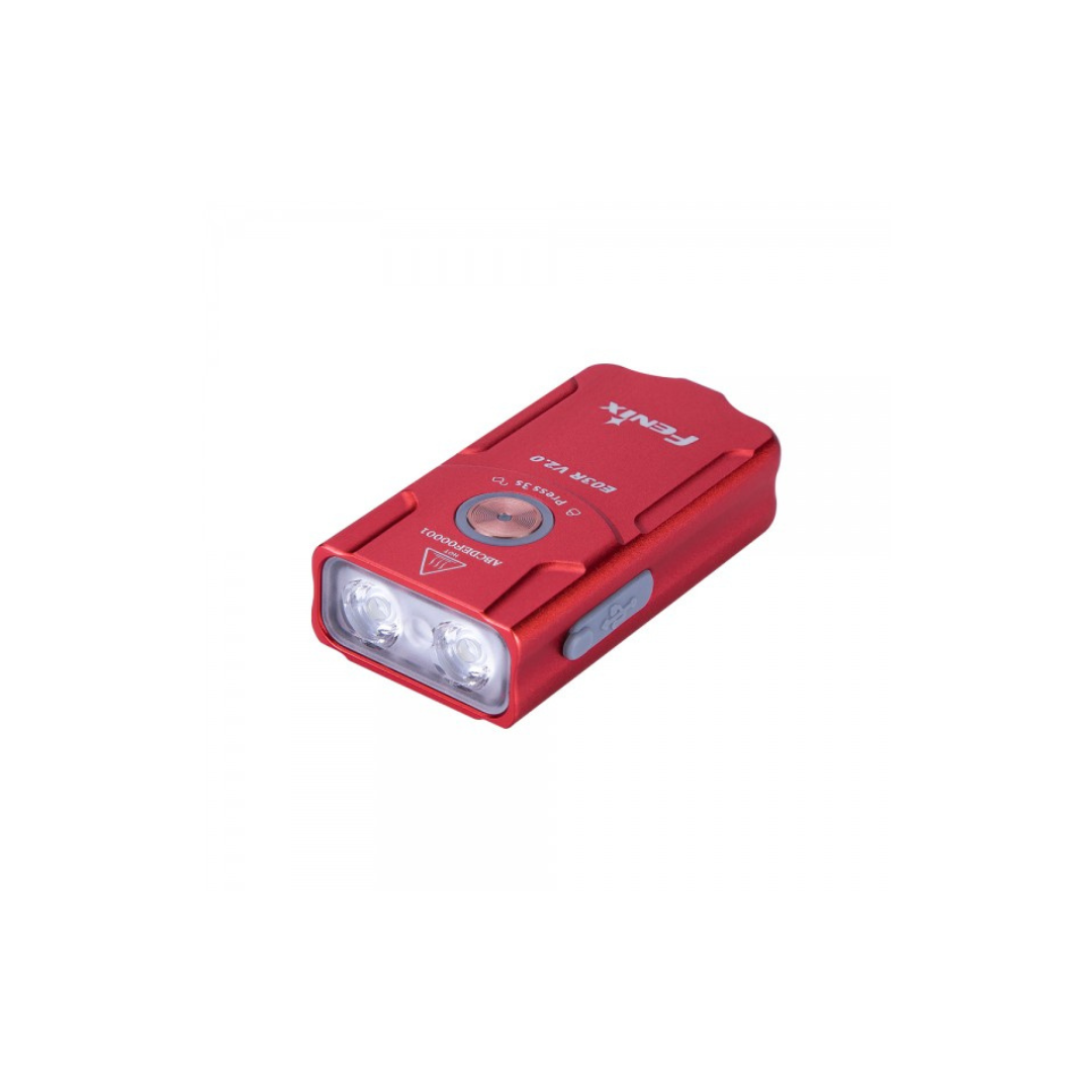 Fenix E03R V2.0 Limited Festive Edition 500L Rechargeable Keychain Flashlight