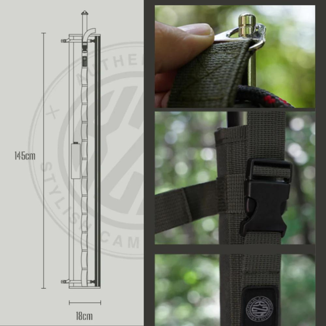 KZM Field Pole Toshi