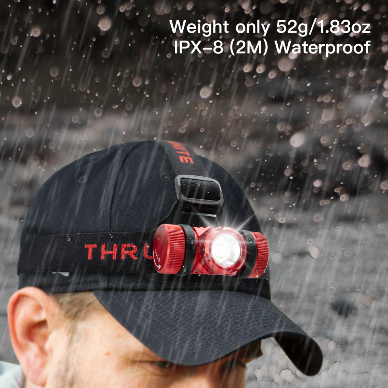 ThruNite TH02 CREE XHP50 NW LED 1500L Rechargeable Headlamp