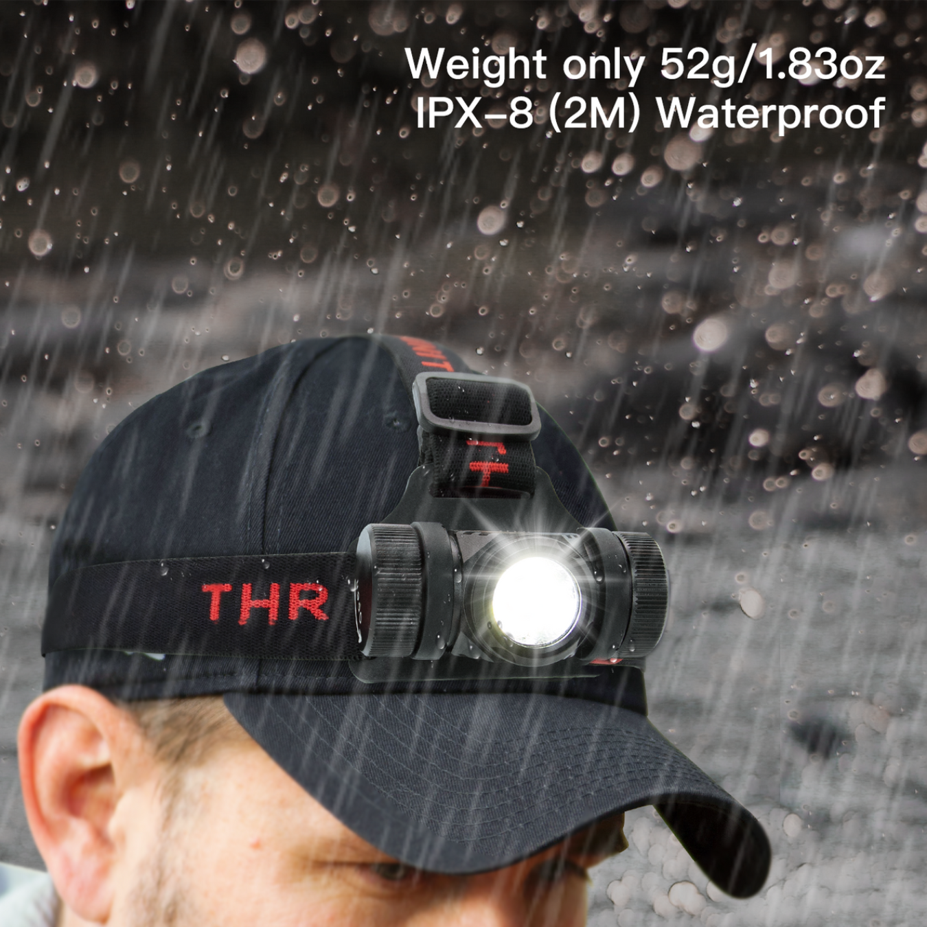 ThruNite TH02 CREE XHP50 NW LED 1500L Rechargeable Headlamp