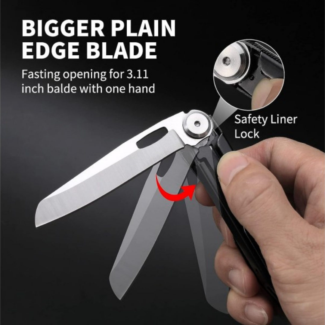 NexTool 12-in-1 Knight NE20153 EDC Steel Knife Scissors Multifunctional Multitool