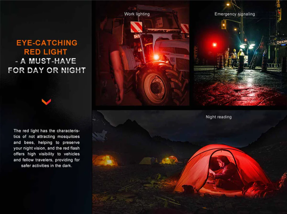 Fenix CL28R Rechargeable 2000L Camping Lantern with Colour Temperature Adjust