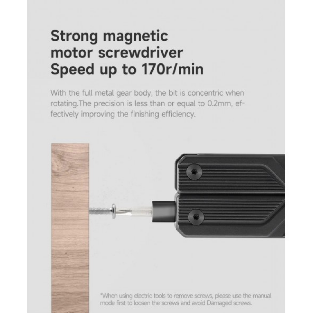 NexTool Gemini NE20213 Electric USB Screwdriver Steel Pliers Knife Scissors Multifunctional Multitool