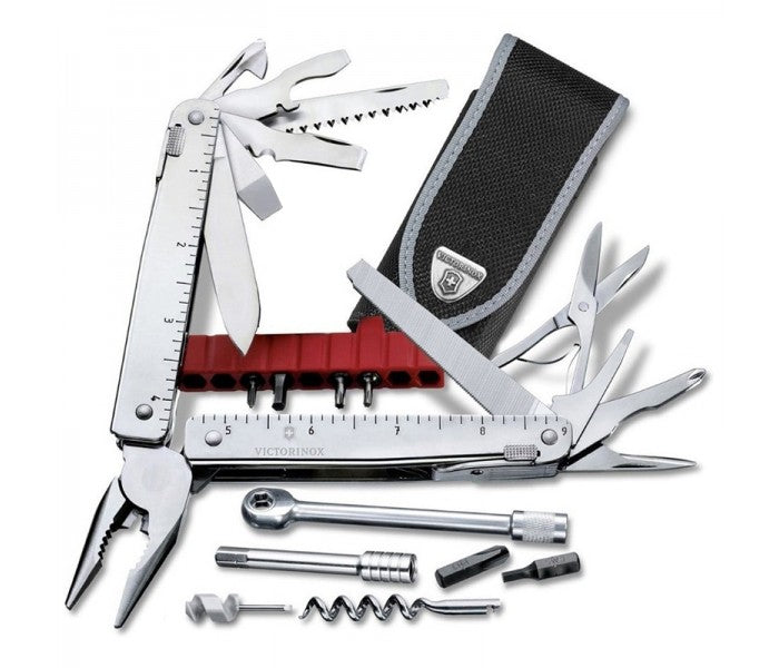 Victorinox SwissTool X Plus Ratchet Multitool Plier Nylon Pouch 3.0339.N