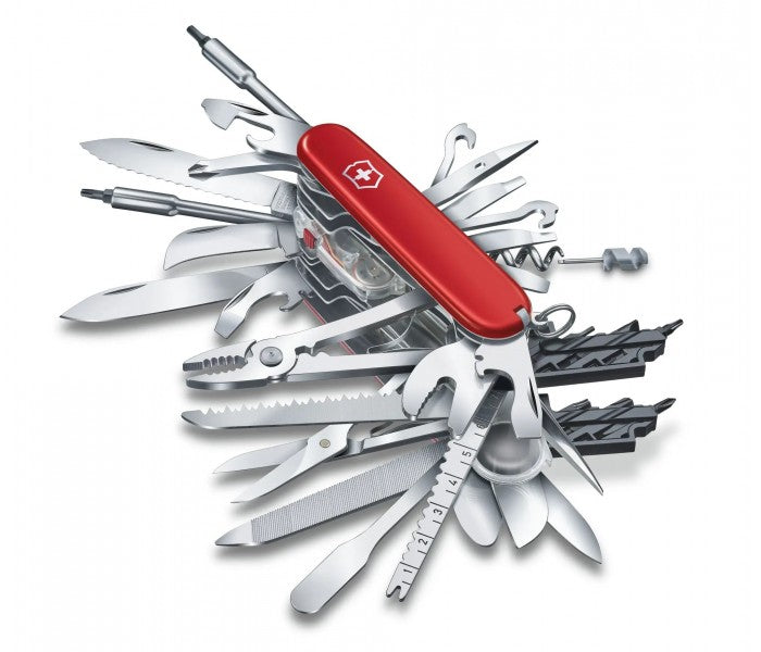 Victorinox Swiss Champ XXL Red Multitool Pocket Knife 1.6795.XXL