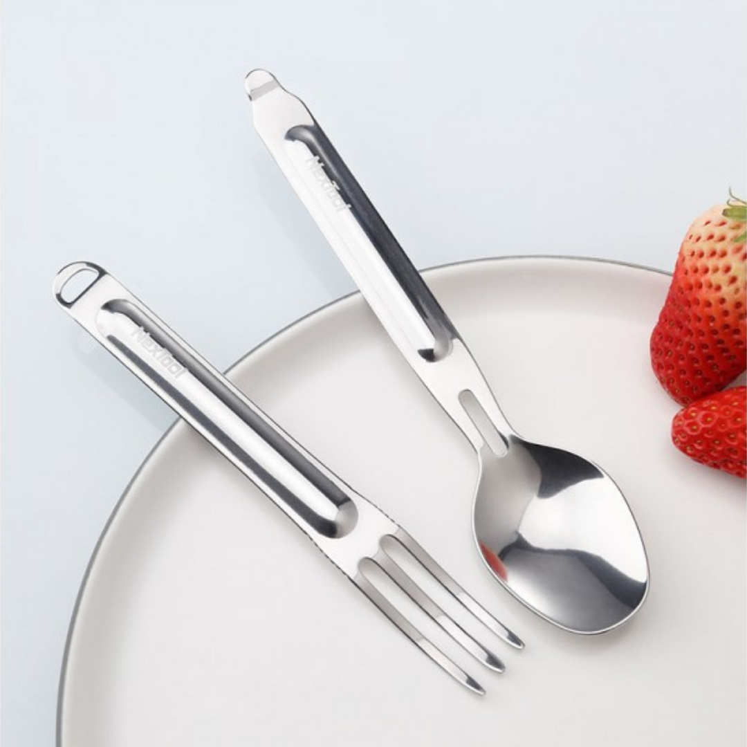 NexTool Stainless Steel Cutlery Set NE20133 Camping Tableware Spoon Fork