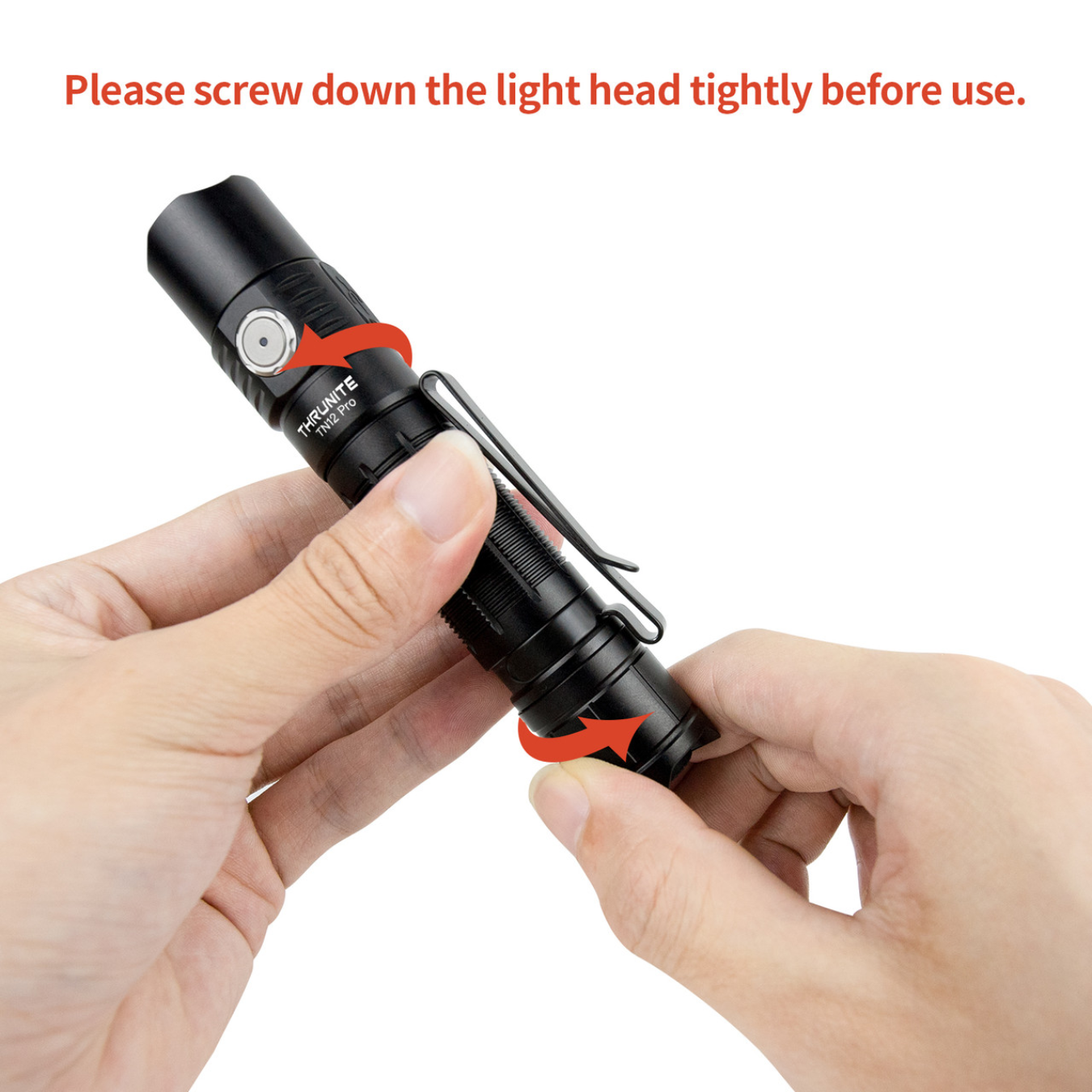 ThruNite TN12 PRO LUMINUS SFT40 CW LED 1900L Flashlight