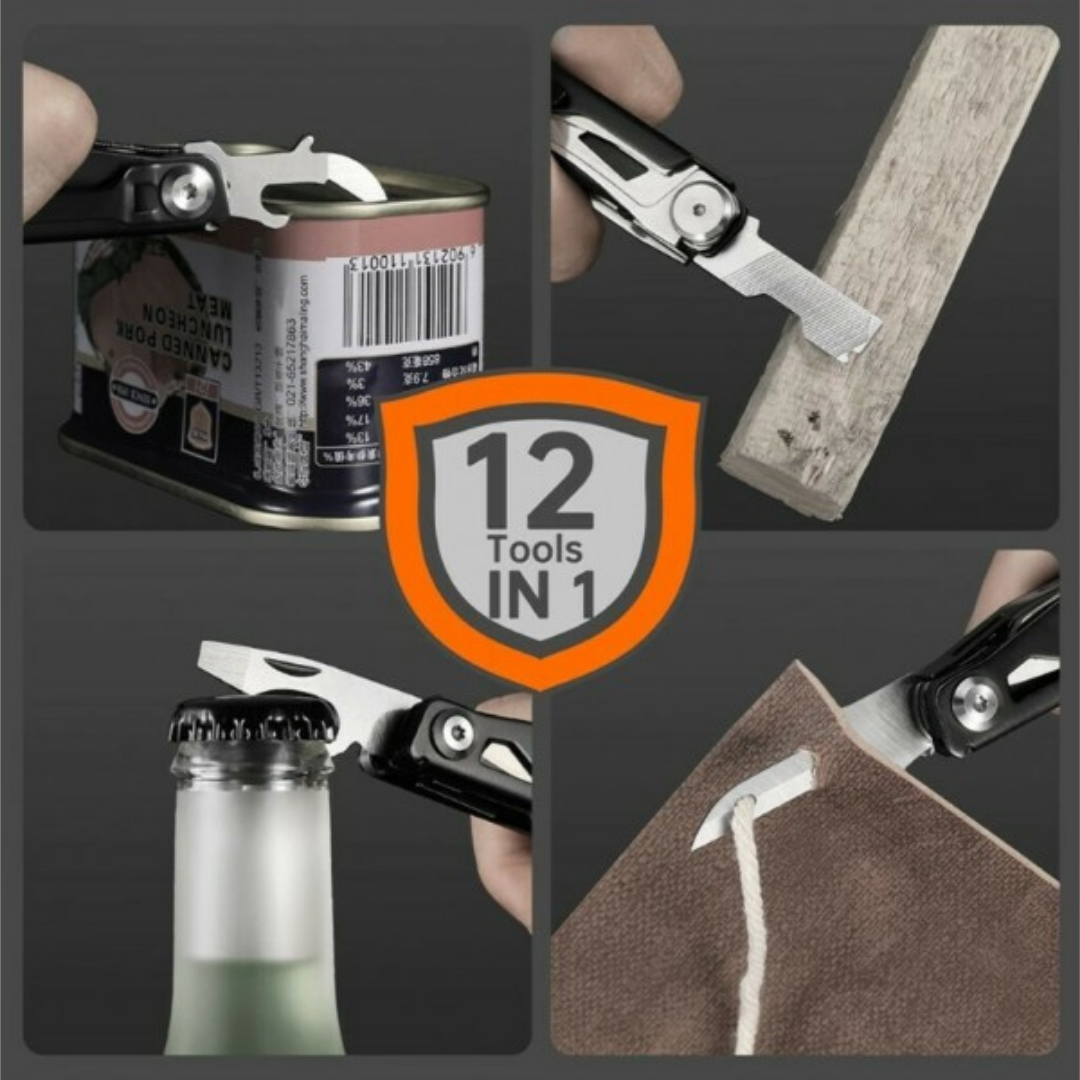 NexTool 12-in-1 Knight NE20153 EDC Steel Knife Scissors Multifunctional Multitool