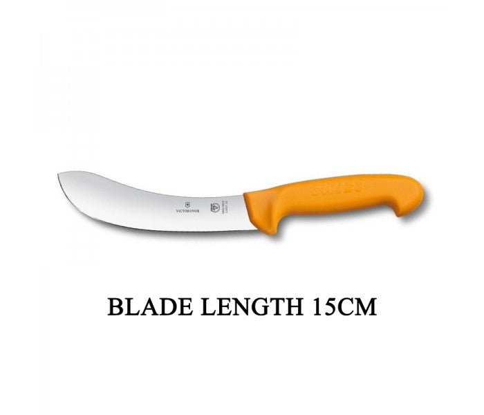 Victorinox Swibo 15cm Widened Tip Curved Rigid Blade Skinning Knife 5.8427.15