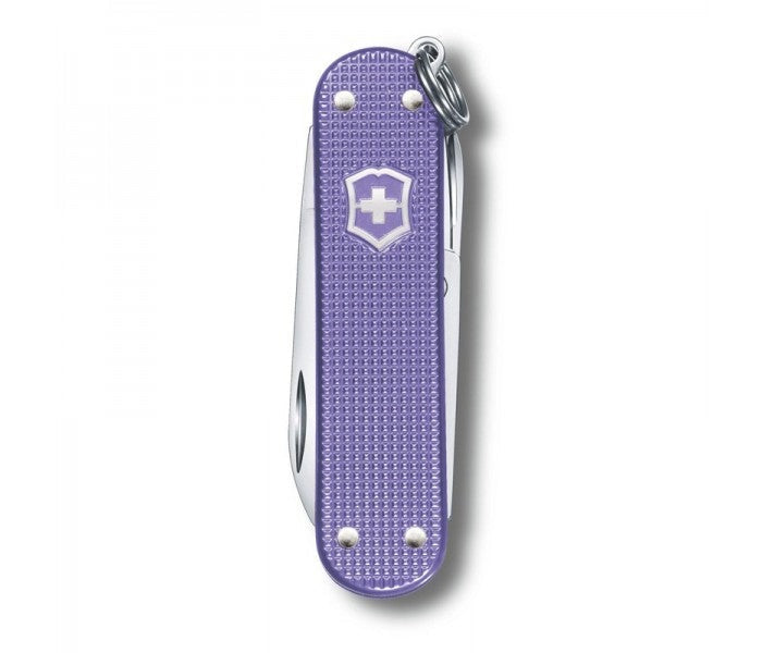 Victorinox Classic Alox Electric Lavender Multitool Pocket Knife 0.6221.223G