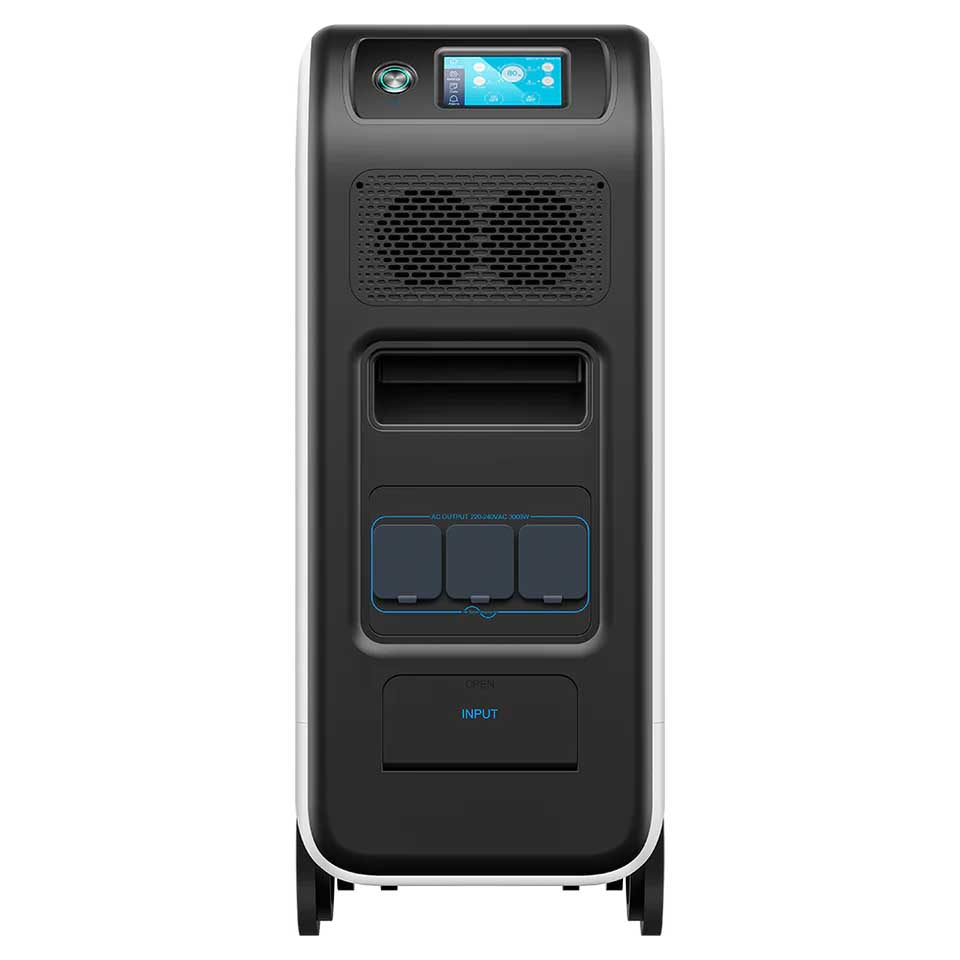 BLUETTI EP500PRO Portable Power Station 5120Wh LiFePO4 3P Surge AC Solar Generator (3000W/6000W)