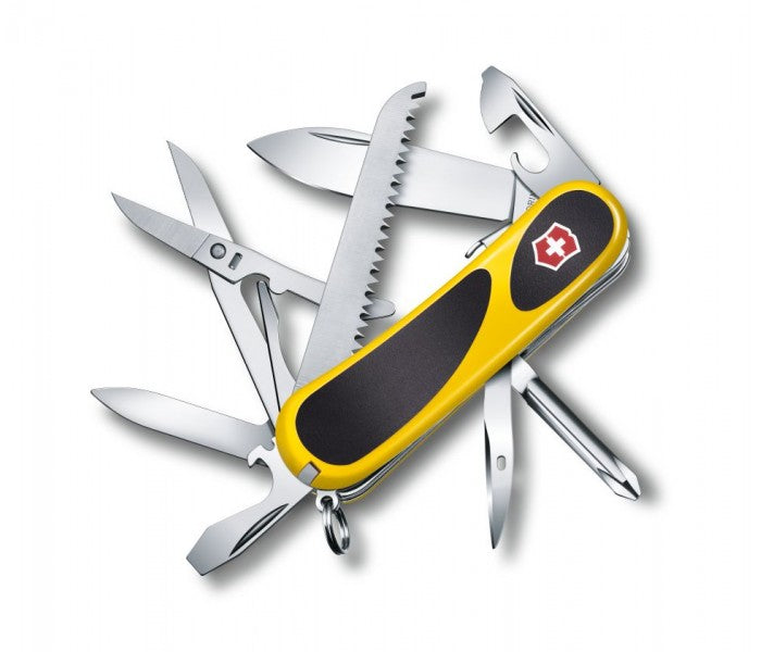 Victorinox EvoGrip S18 Yellow Multitool Pocket Knife 2.4913.SC8B1