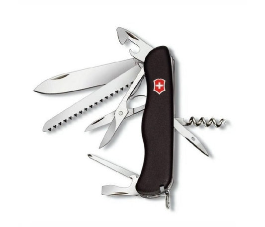 Victorinox Outrider Black (Side-Lock) Multitool Pocket Knife 0.9023.3B1