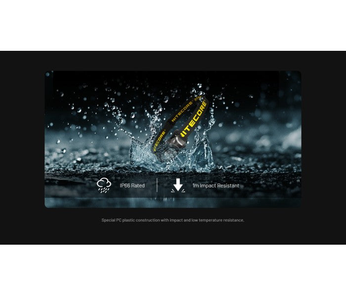 Nitecore HA11 UHE 240 Lumens Ultra Lightweight LED Headlamp + Alkaline AA Battery