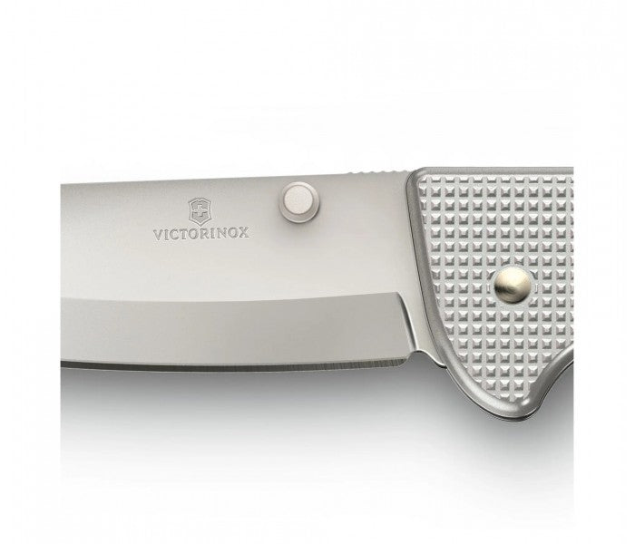 Victorinox Evoke Alox Silver Folding Knife 0.9415.D26