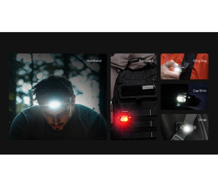 Nitecore HA11 UHE 240 Lumens Ultra Lightweight LED Headlamp + Alkaline AA Battery
