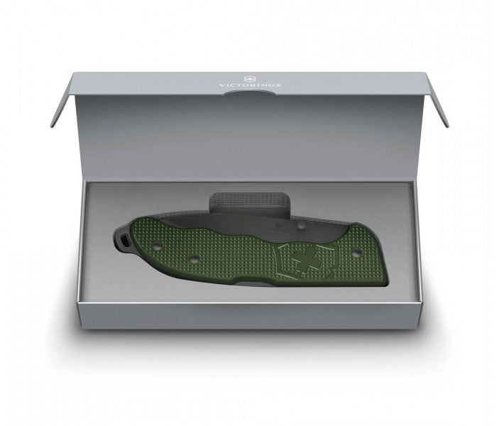 Victorinox Evoke BSH Alox Olive Green Folding Knife 0.9425.DS24