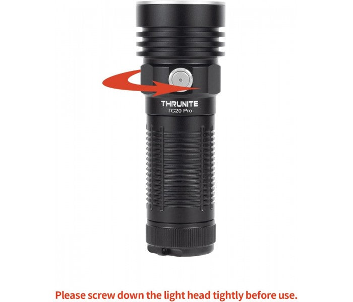 ThruNite TC20 Pro Black CREE XHP70 HI