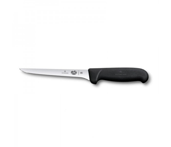 Victorinox Fibrox 15cm Narrow Curved Rigid Boning Knife 5.6403.15