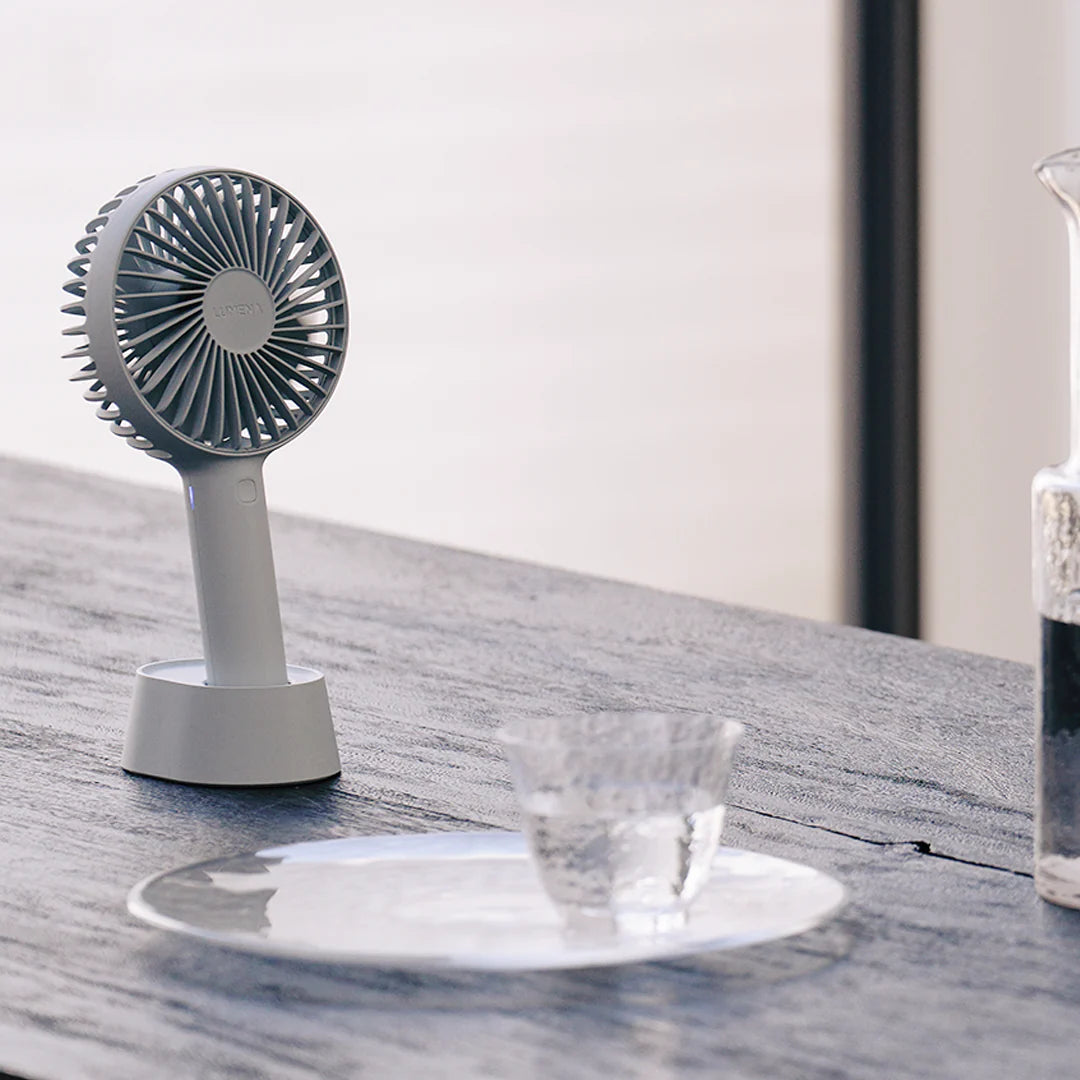 Lumena Portable Fan Pro 4 - Cream White