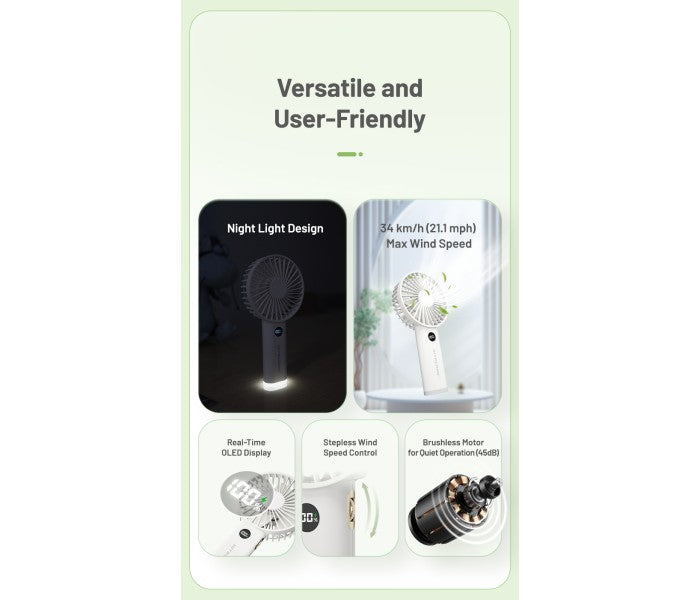 Nitecore NEF03 Multipurpose Handheld Fan