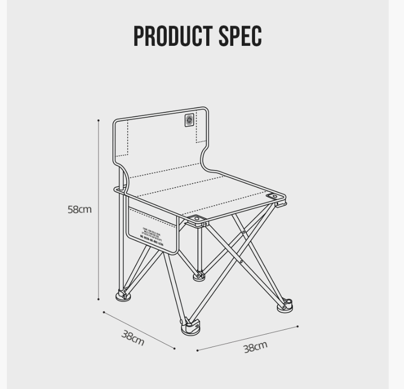 KZM Field Compact Chair