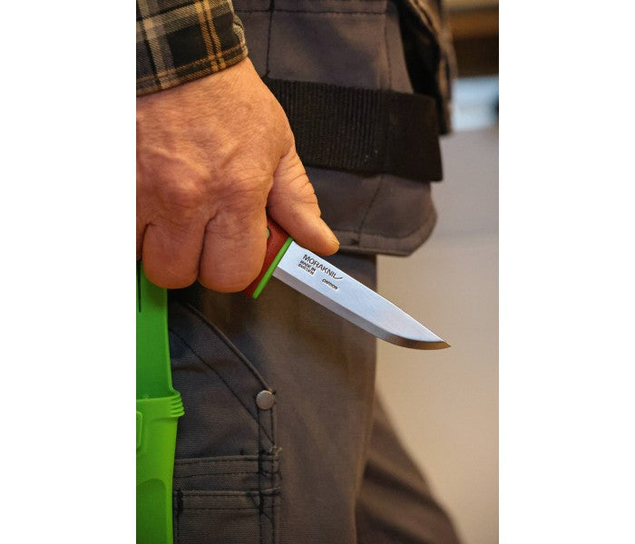 MoraKniv Basic 511 Ivy Green/Dala Red Limited Edition 2024 (C) All-round Utility Construction Knife 14281