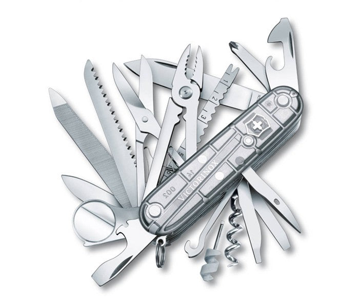 Victorinox Swiss Champ SilverTech Multitool Pocket Knife 1.6794.T7