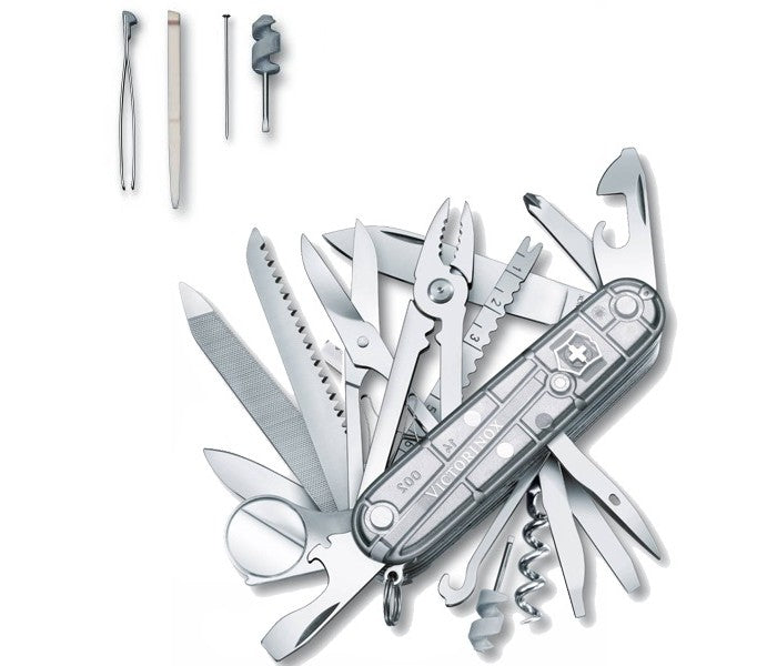 Victorinox Swiss Champ SilverTech Multitool Pocket Knife 1.6794.T7