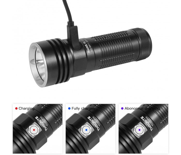 ThruNite TC20 Pro Black CREE XHP70 HI