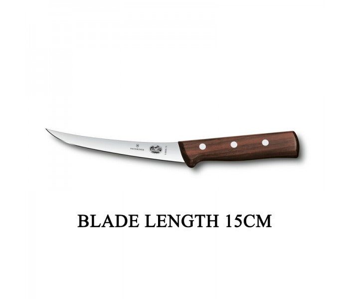 Victorinox RoseWood 15cm Rigid Wood Boning Knife 5.6606.15