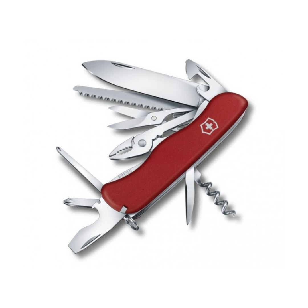 Victorinox Hercules Red Liner-Lock Multitool Pocket Knife 0.8543