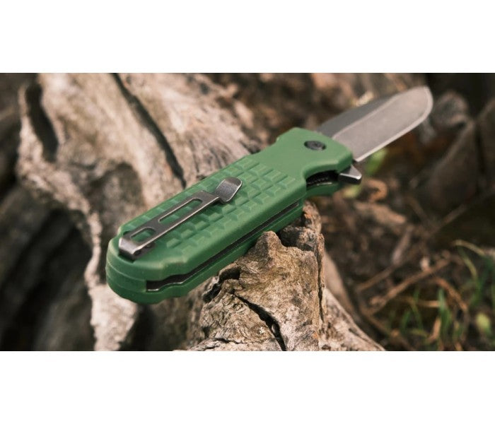 Ganzo G627-GR Liner Lock 8Cr14 Folding Knife (Green)