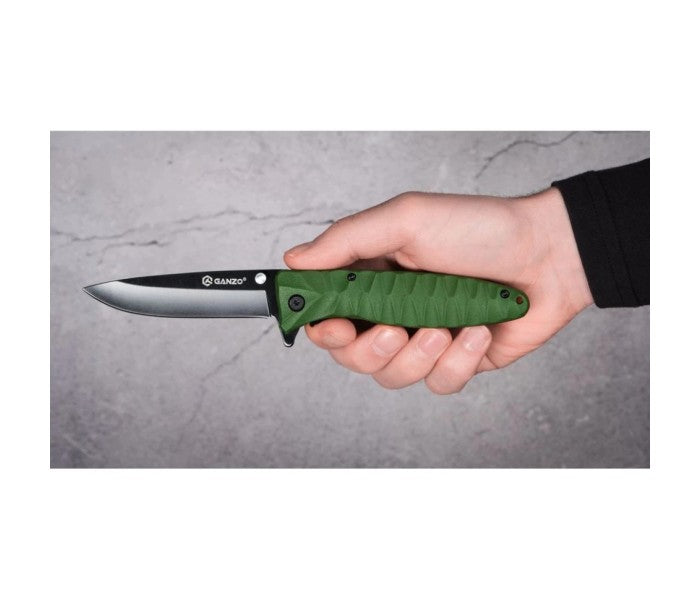 Ganzo G620-G1 Liner Lock Folding Knife (Green)