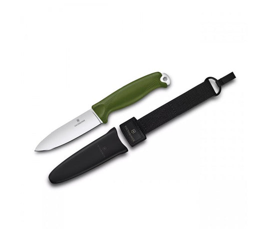 Victorinox Venture Olive Fixed Blade Full Tang Knife 3.0902.4