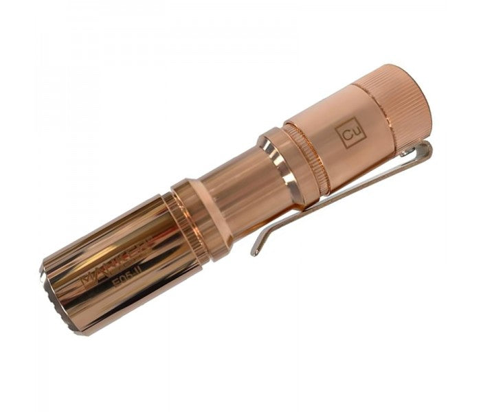 Manker E05 II Cu NW COPPER Neutral White LED 800L Rechargeable EDC Flashlight