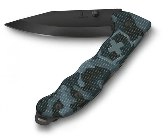 Victorinox Evoke BSH Alox Navy Camouflage Folding Knife 0.9425.DS222