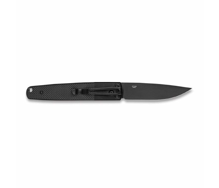 Ganzo G721B-BK Button Lock 440C G10 Folding Knife (Black)