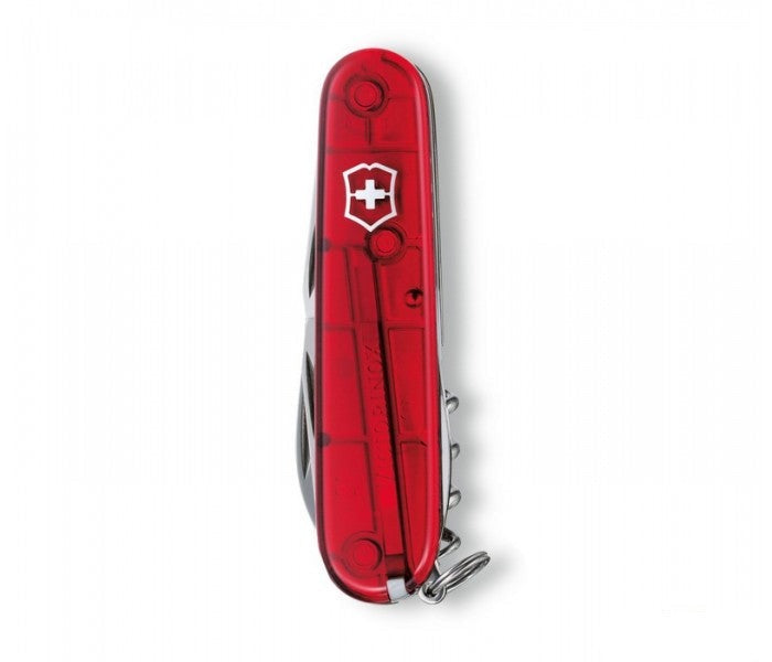 Victorinox Spartan Trans Red Trans Multitool Pocket Knife 1.3603.TB1