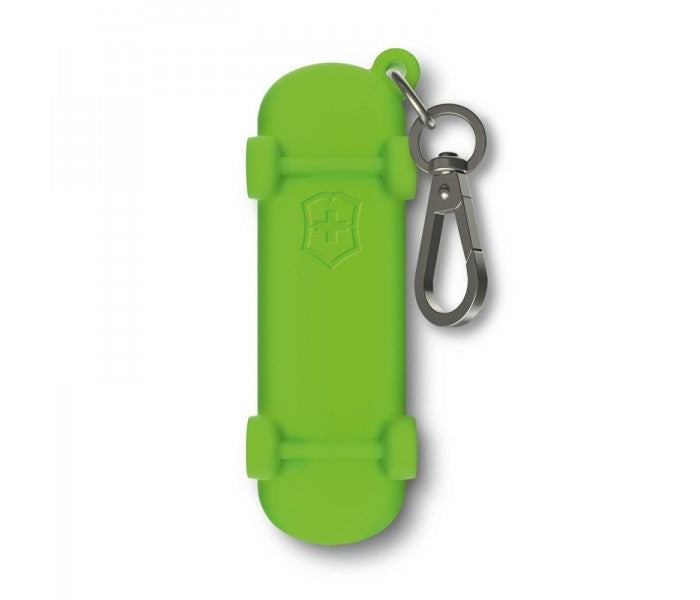 Victorinox Silicone Case Smashed Avocado Green Skateboard 58mm 4.0453