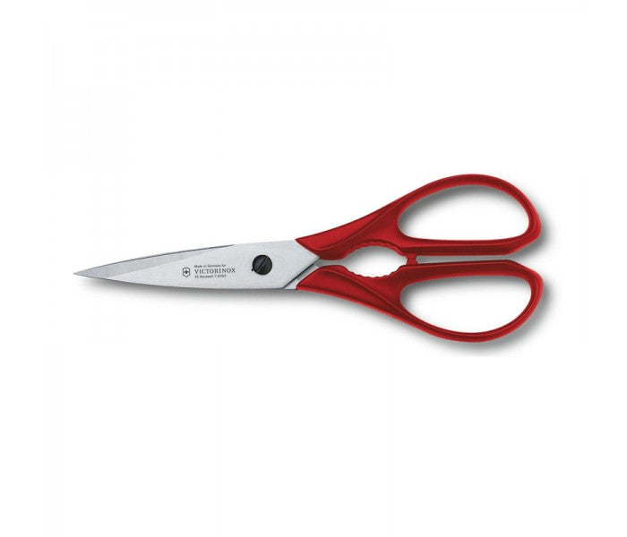 Victorinox Multipurpose Kitchen Shears Scissors Red Kitchen Fruit Vege ...