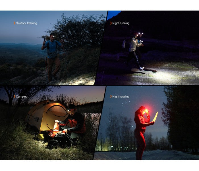 Fenix HL18R-T V2.0 800 Lumens LED Rechargeable Headlamp