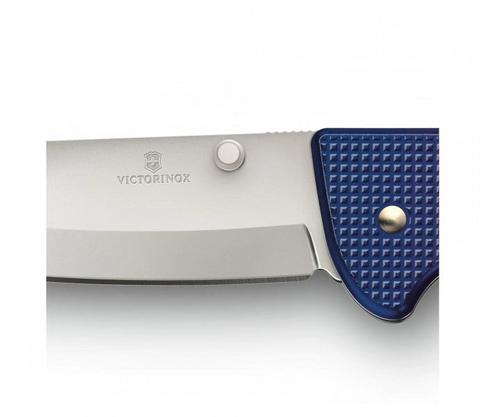 Victorinox Evoke Alox Blue Folding Knife 0.9415.D221